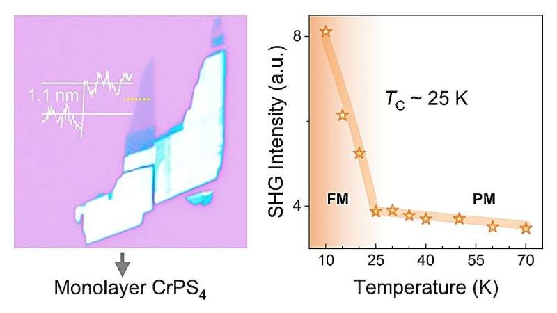 Strong magnetic second harmonic generation effect discovered in two-dimensional CrPS4 monolayer