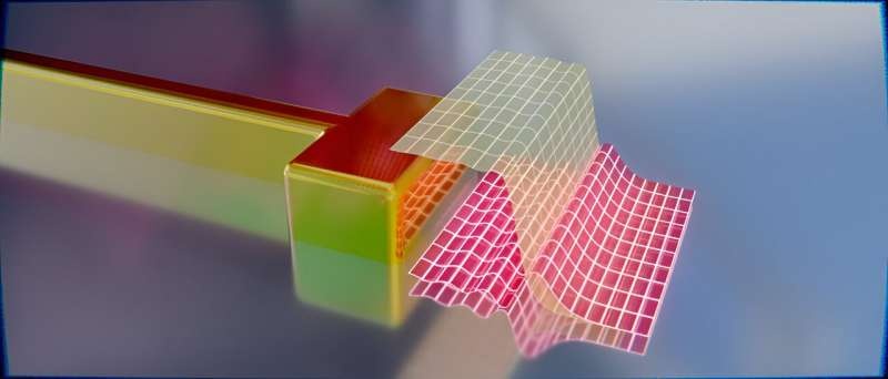 Electrically modulated light antenna points the way to faster computer chips