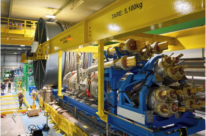 A test stand for the high-luminosity LHC