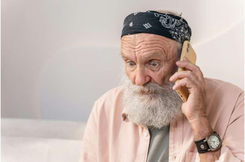 elderly cell phone