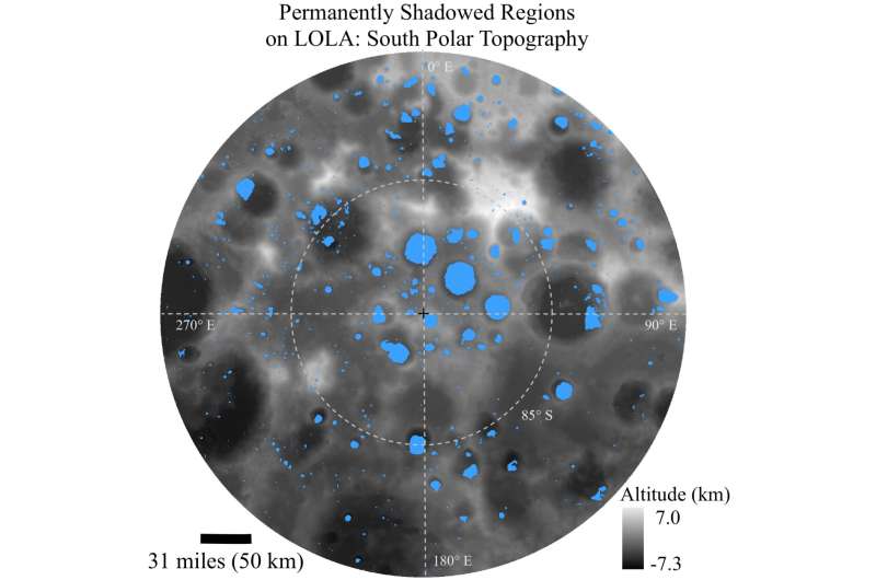 NASA's LRO: Lunar Ice Deposits are Widespread