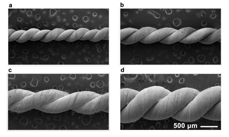 From beetles to bottles: innovative yarn quenches thirst with fog