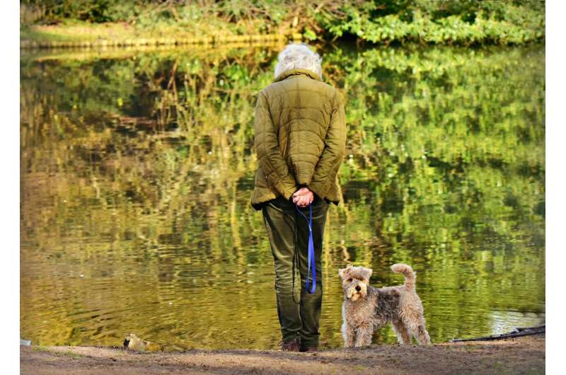 elderly walking